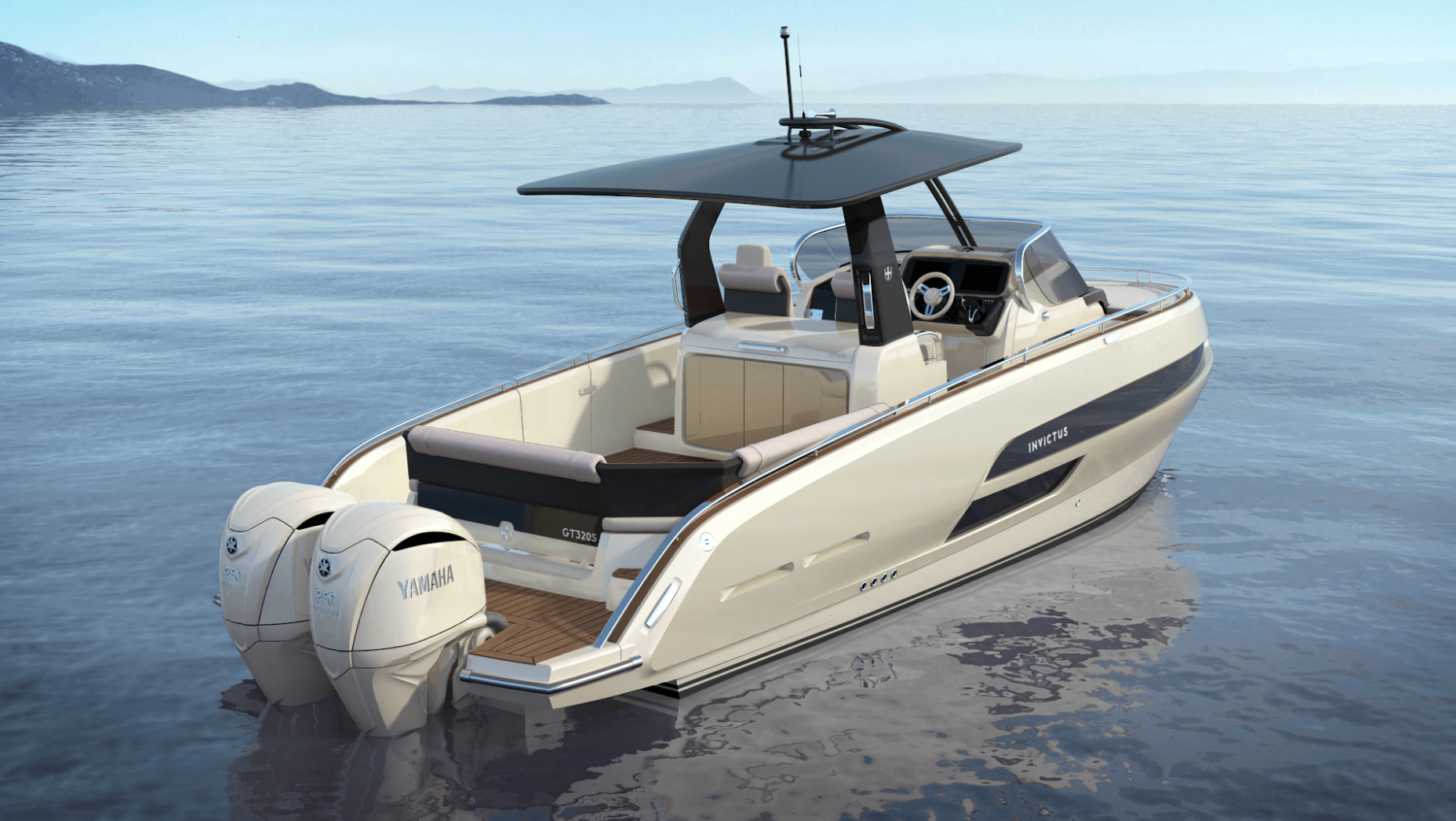 Invictus Yacht GT320S – Personal White — photo 2