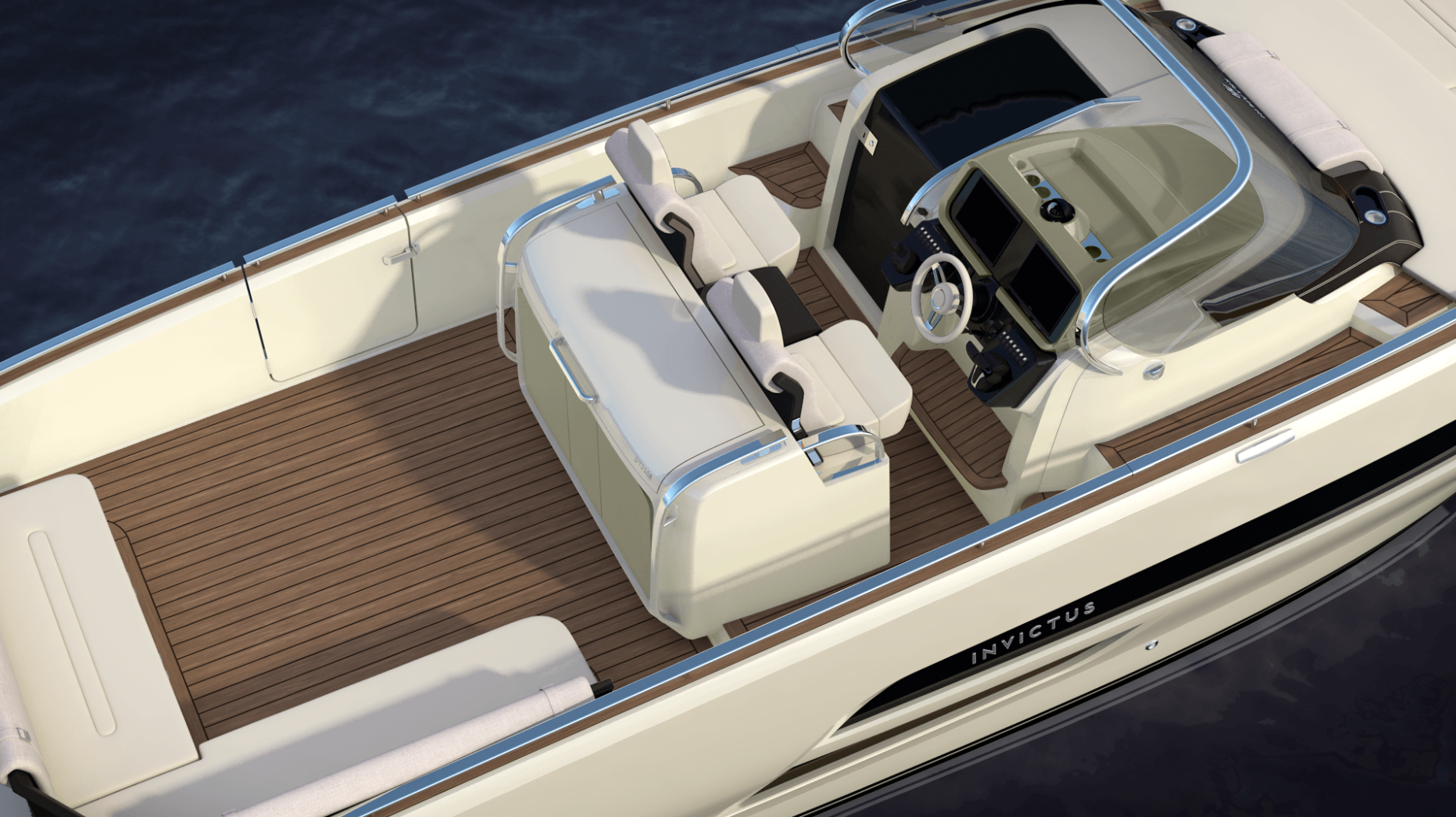 Invictus Yacht GT320S – Personal White — photo 3