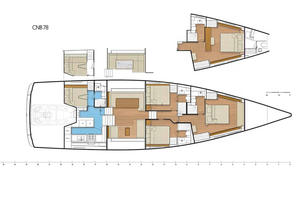 CNB Yachts 78 — photo 29